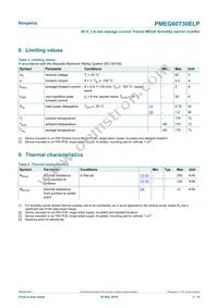 PMEG60T30ELPX Datasheet Page 3
