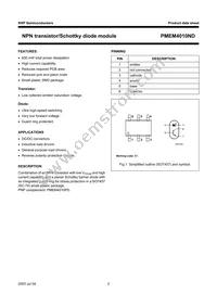 PMEM4010ND Datasheet Page 2