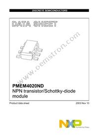 PMEM4020ND Datasheet Cover