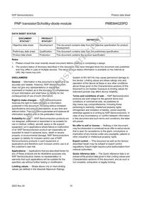 PMEM4020PD Datasheet Page 10