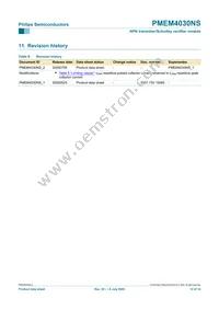 PMEM4030NS Datasheet Page 12