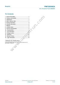 PMF250XNEAX Datasheet Page 15