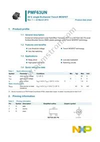 PMF63UN Datasheet Page 2