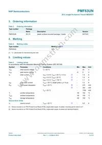 PMF63UN Datasheet Page 3