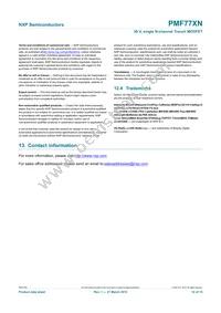 PMF77XN Datasheet Page 15