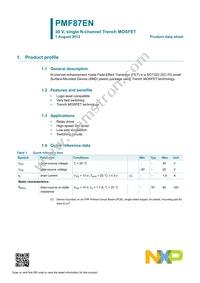 PMF87EN Datasheet Page 2