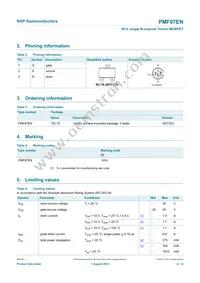 PMF87EN Datasheet Page 3