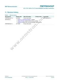 PMFPB6545UP Datasheet Page 16