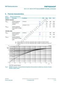 PMFPB8040XP Datasheet Page 6