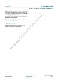 PMGD290UCEAX Datasheet Page 20