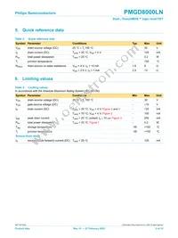 PMGD8000LN Datasheet Page 3