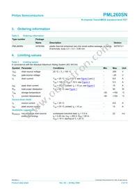 PML260SN Datasheet Page 3
