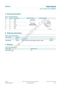 PMN120ENEX Datasheet Page 2