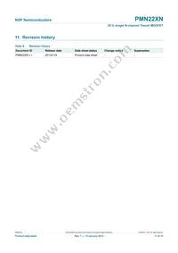 PMN22XN Datasheet Page 12