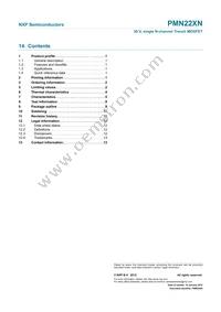 PMN22XN Datasheet Page 15