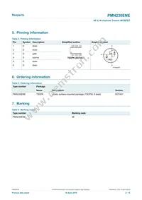 PMN230ENEX Datasheet Page 2