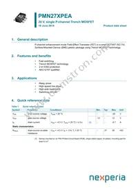 PMN27XPEAX Datasheet Cover