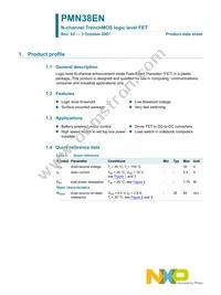 PMN38EN Datasheet Page 2