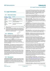 PMN40UPEAX Datasheet Page 13