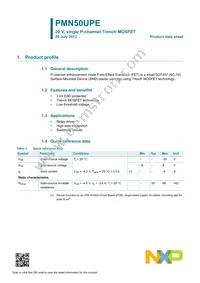PMN50UPE Datasheet Page 2