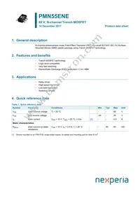 PMN55ENEX Datasheet Cover