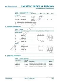 PMP4501Y Datasheet Page 3