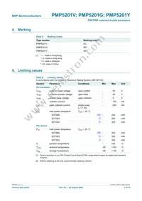 PMP5201Y/DG/B2 Datasheet Page 4