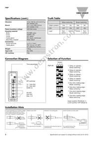 PMP6RG Datasheet Page 2