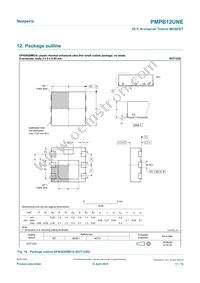 PMPB12UNEX Datasheet Page 11