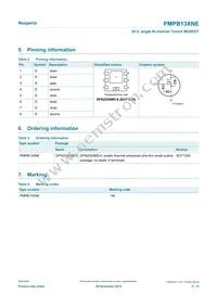 PMPB13XNE Datasheet Page 2