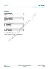 PMPB14XPX Datasheet Page 15