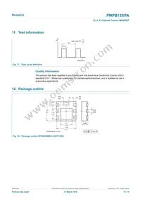 PMPB15XPAX Datasheet Page 10