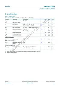 PMPB23XNEAX Datasheet Page 3