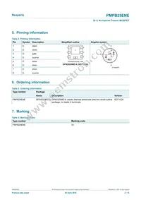 PMPB25ENEX Datasheet Page 2