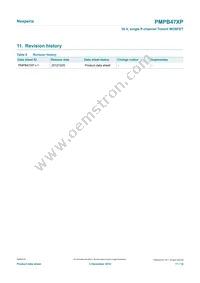 PMPB47XP Datasheet Page 11