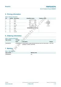 PMPB48EPAX Datasheet Page 2