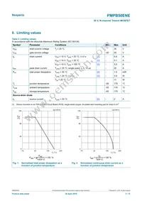 PMPB50ENEX Datasheet Page 3