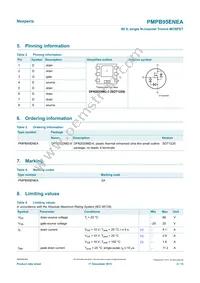 PMPB95ENEA/FX Datasheet Page 2