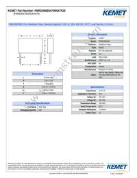 PMR209MB5470M047R30 Datasheet Cover