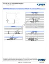 PMR209MC6100M100R30 Datasheet Cover