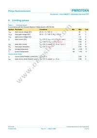 PMR370XN Datasheet Page 3