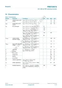 PMST2907A Datasheet Page 4