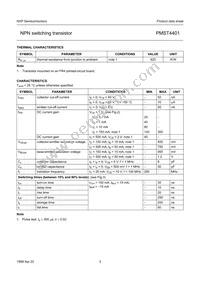 PMST4401 Datasheet Page 4