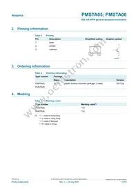 PMSTA05 Datasheet Page 2