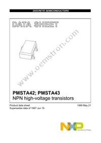 PMSTA42 Datasheet Page 2