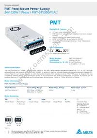 PMT-24V350W1AG Datasheet Cover