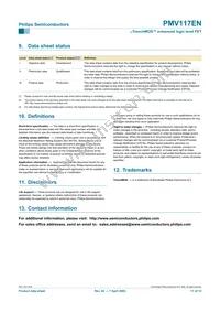 PMV117EN Datasheet Page 12