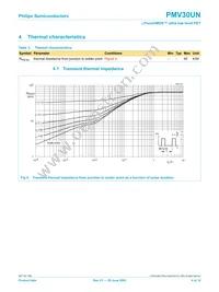 PMV30UN Datasheet Page 5