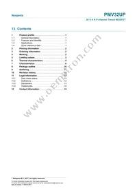 PMV32UP Datasheet Page 15