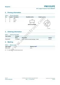 PMV33UPE Datasheet Page 2